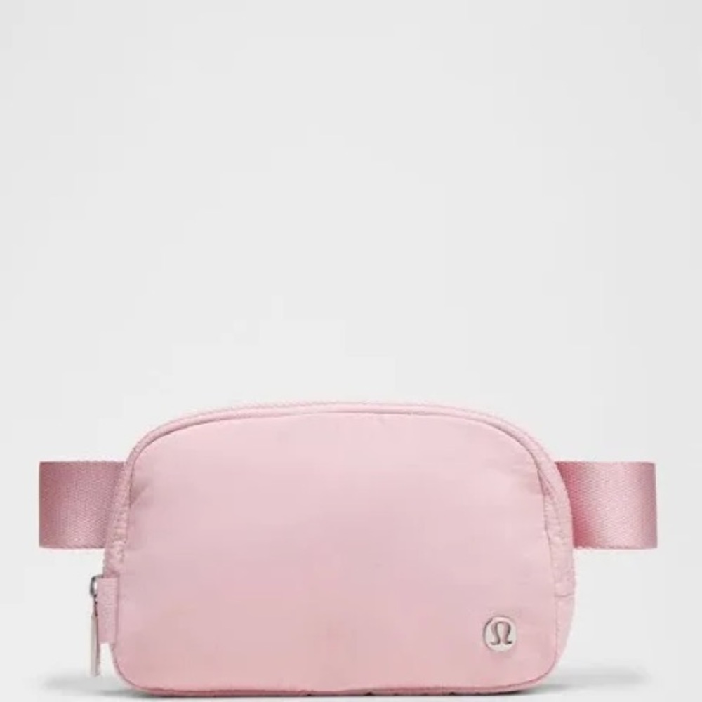 Pink lululemon belt bag